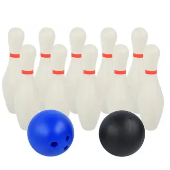 

Desktop Bowling Game Toy Set Plastic Bowling Pins Balls Set Indoor Kid Child Family Party Game Table Bowling Toy Set