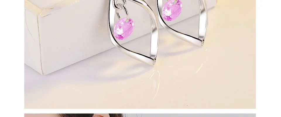 H6b56eb318f1346c192e6a31af594ca6ce - WEGARASTI Silver 925 Jewelry Earrings 925 Sterling Silver Fashion Women Earrings Simple Style Jewelry Gift For Girls Wholesale