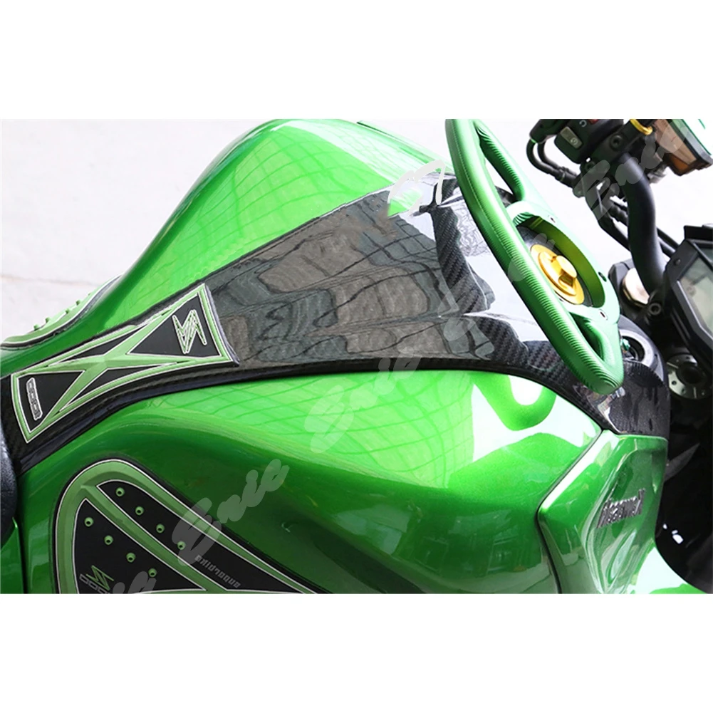 PrePreg углеродное волокно 3K Twil глянцевый бак покрытия для Kawasaki Z1000 2014 2015 2016