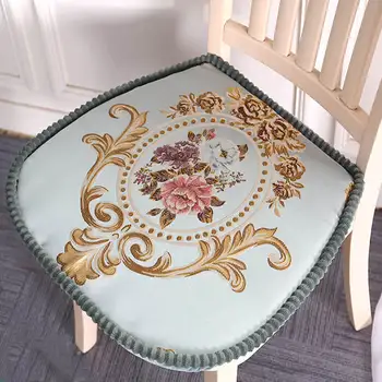 

Decorative Sofa Chair Seat Cushion Nordic Style Outdoor Cushion Embroidered Pad For Kitchen Stool 24 Color Chair Pillow Home Q