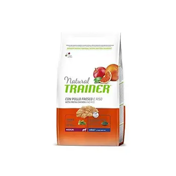 

Natural Trainer Trainer Natural Medium Pollo Riso kg. 3 Cibo Secco per Cani, Multicolore, Unica