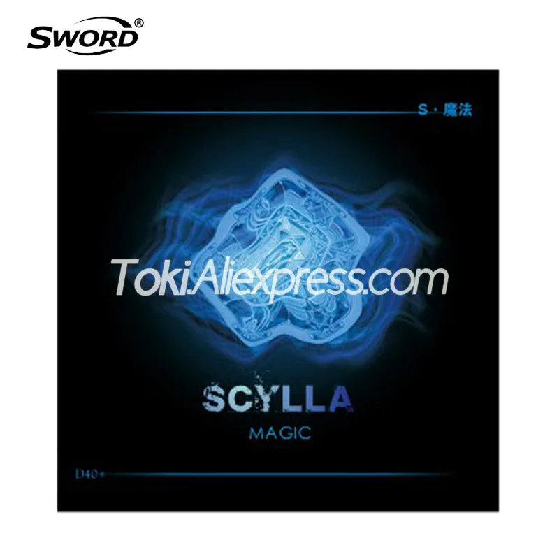 Меч SCYLLA MAGIC Pips-long(обработанный пипсами) Меч Настольный теннис Резина(верхний лист, бык) пинг-понг без губки