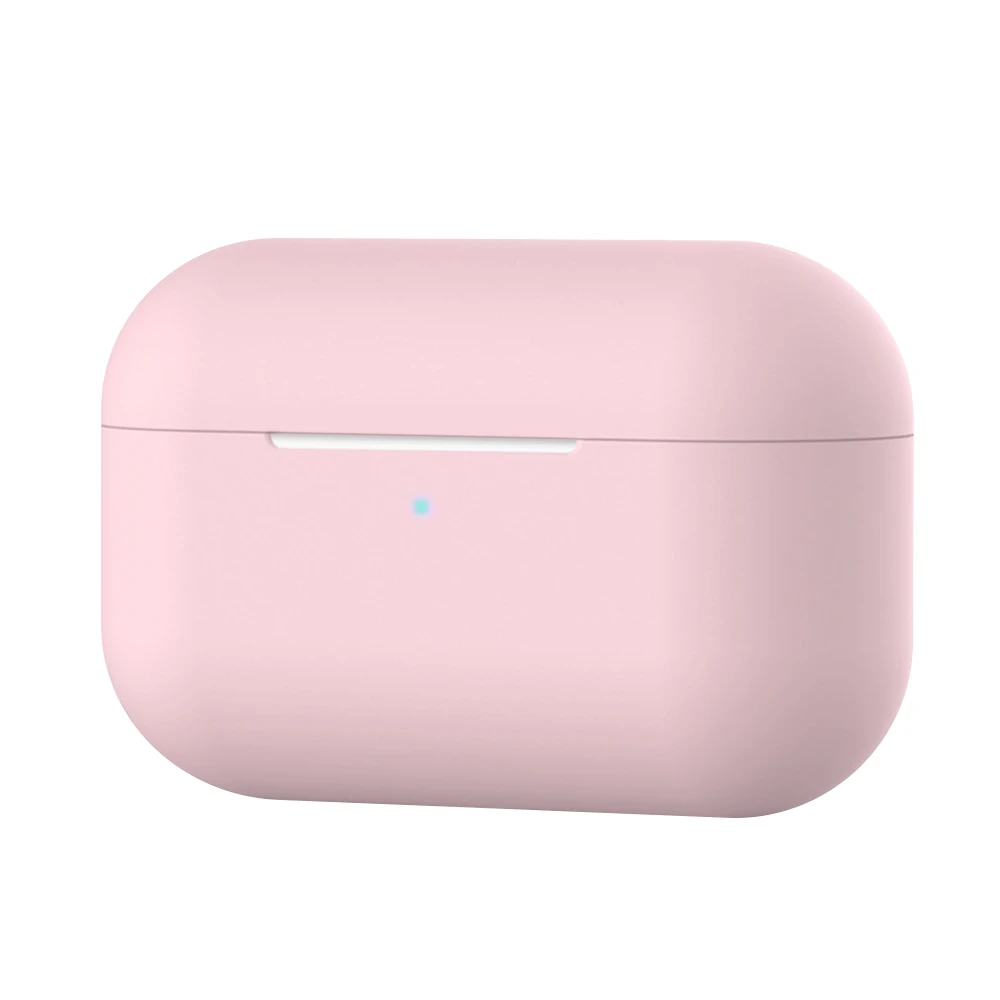 Розовый Для Airpods 3 силиконовый чехол для наушников для Airpods Pro противоударный чехол для Apple Airpods Pro Bluetooth чехол для гарнитуры - Цвет: Розовый