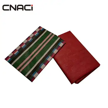

CNACI 2+2 Yards New Kente Fabric African Print Wax Fabric Tissu Africain Nigeria Wax Ankara Fabric Veritable Real Wax For Party
