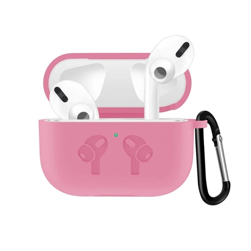 Силиконовый чехол для наушников, анти-потеря, крюк, наушники для Apple Airpods Pro Air Pods 3, Bluetooth, беспроводные наушники, гарнитура, аксессуары - Цвет: Синий