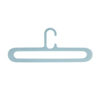 

5pcs Non Slip Clothes Hanger Portable Traceless Bedroom Drying Closet Organizer Plastic Storage Rack Space Saving Trouser Skirts