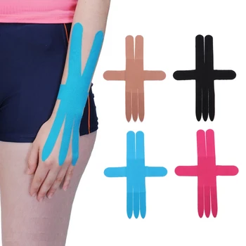 

Sports Muscle Waist Tape Brace Precut Shoulder Ankle Elbow Knee Back Shoulder Support Cloth Wrap Bandage Waterproof