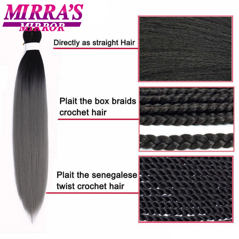 Mirra mirror s espelho ombre jumbo tranças
