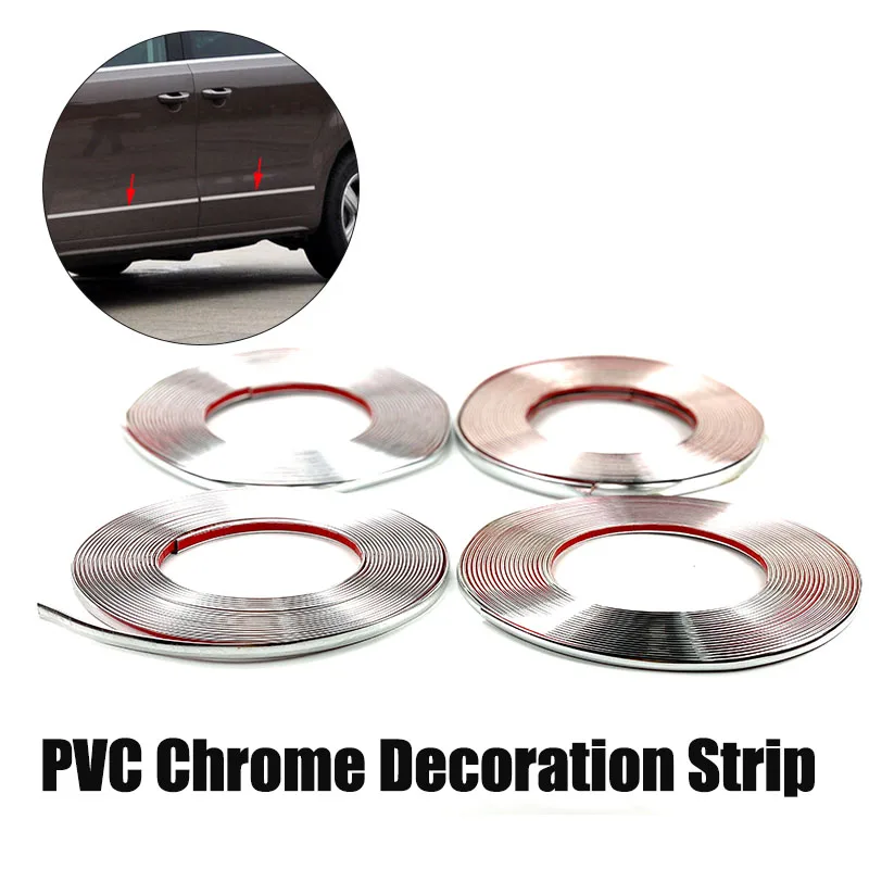 Accessori Auto Chrome Corpo Striscia Per Geely Vision Sc7 Mk Ck Croce Gleagle Sc7 Englon Sc3 Sc5 Sc6 Sc7 Panda