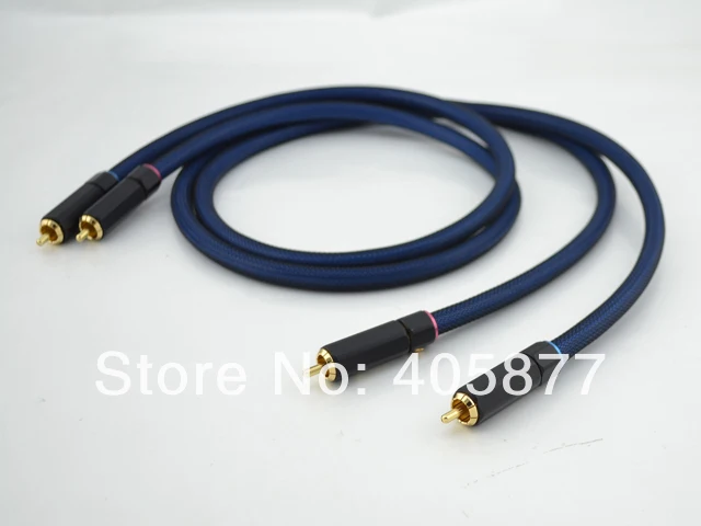 

audio SQ-58B G5 interconnect cable with paliccs RCA audio plug 1.5m