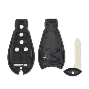 KEYYOU Caso Chiave di Ricambio Per Jeep Grand Cherokee Chrysler 300 Town & Country Dodge Challenger Charger Viaggio Fob - KEYYOU Caso Chiave di Ricambio Per Jeep Grand Cherokee Chrysler 300 Town Country Dodge Challenger