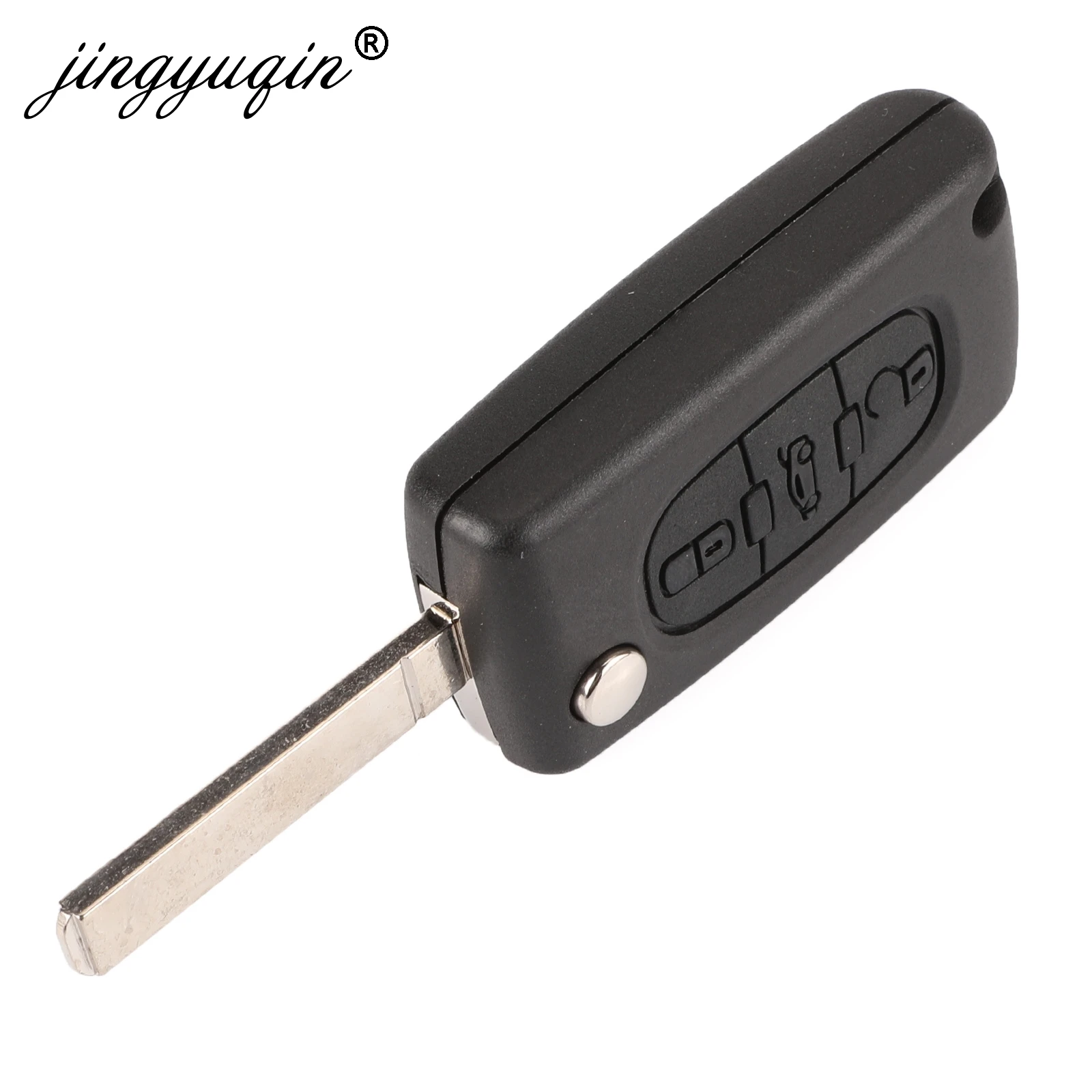 3 кнопки для Citroen C1 C2 C3 C4 C5 Berlingo; Picasso control Alarm(CE0536 523, ASK/FSK, HU83 VA2) дистанционный ключ