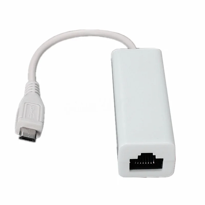 Micro USB 2 0 5P в RJ45 сети Lan Ethernet адаптер-конвертер для планшетных ПК |