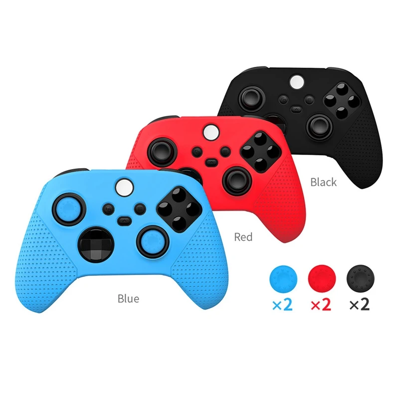 

2020 New Silicone Protective Case Anti-slip Handle Cover Shell Controller Skin For Xbox Series X S Game Accessories