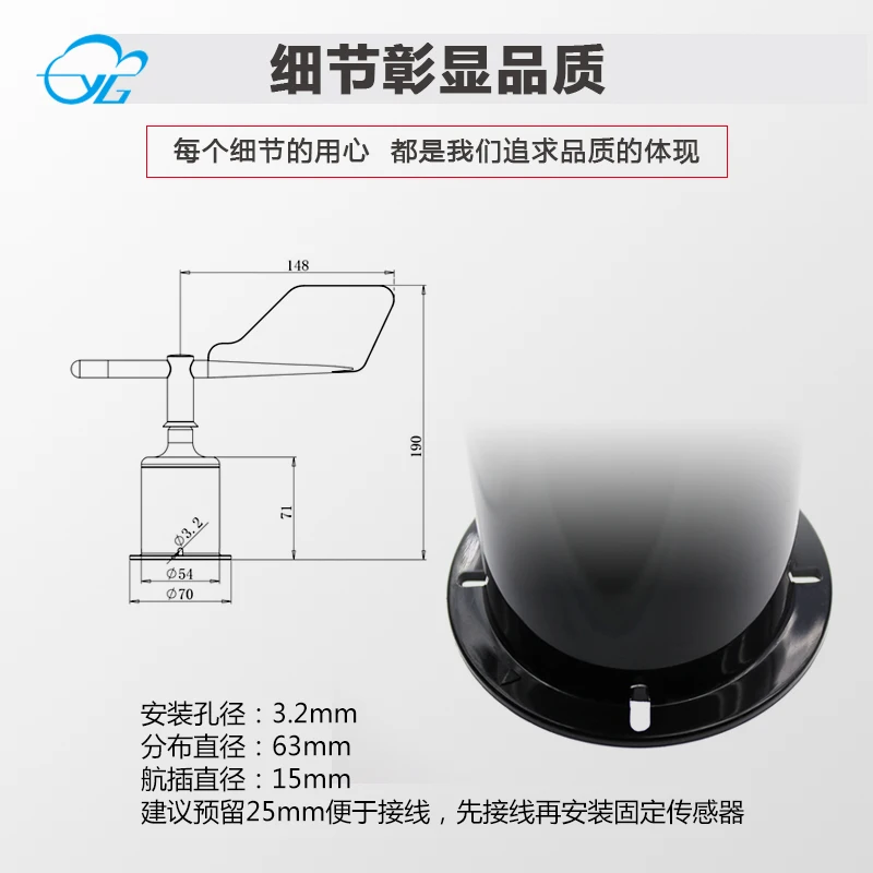Wind Direction Sensor/transmitter/wind Direction
