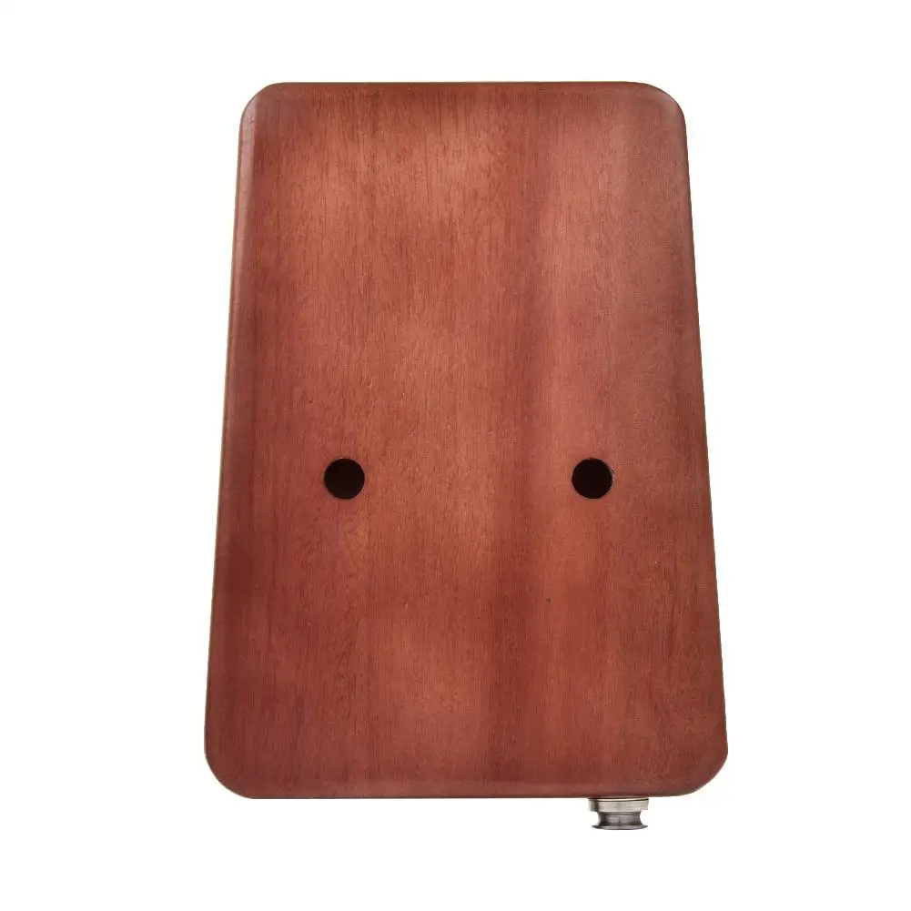 17 Keys EQ Kalimba Mahogany Thumb Piano Kalimba Finger Piano with Electric Pickup Tuner Hammer Beginner Music Learning Keyboard