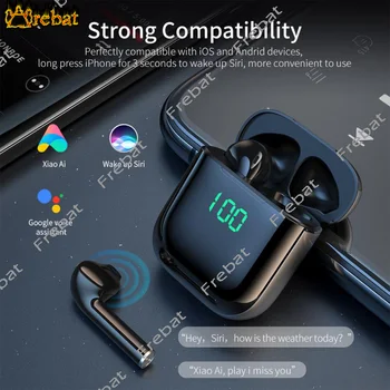

Frebat K60 TWS Wireless Headphone Bluetooth Earphone In Ear Headset True Wireless Earbuds For Xiaomi Phone Handsfree Ear Buds