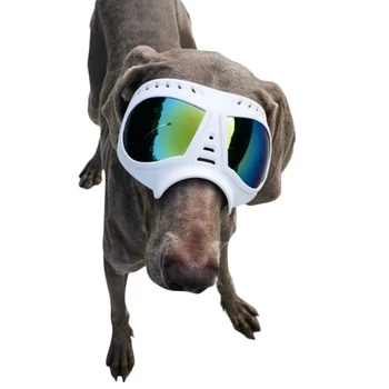 

Transparent UV Protection Glasses Fashion Glasses Pet Eyewear Adjustable Hunting Training Camping Pet Dogs Cats Accessories