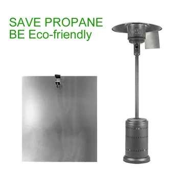 

Patio Heaters Reflector Portable Directional Heat Focusing Reflector for Round Natural Gas and Propane Patio Heaters Supplies