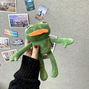 

Sad plush three-dimensional protective case for sad frog, suitable for airpods 1/2 generation protective shell, PC hard shell