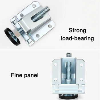 

2/4/10pcs Leveler Heavy Duty Small Feet for Table Shelf Units Easy Adjustment Strong Load-bearing THIN889