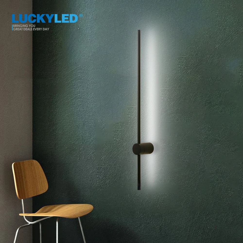 luckyled nordic conduziu a lampada de parede 04