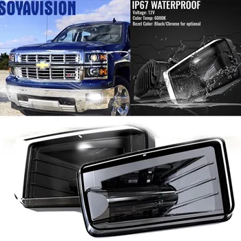 

Pair bright Front Fog Lights For Chevy for Silverado for Tahoe for Suburban 2007 2008 2009 2010 2011 2012 2013 2014