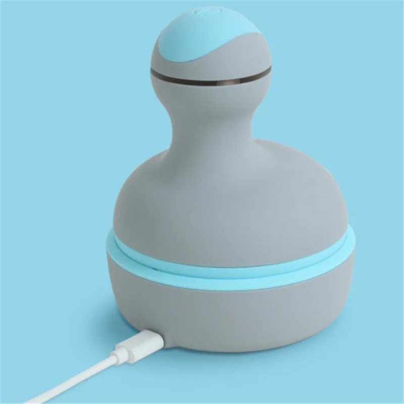 Xiaomi Youpin мини-массажер для головы 3D стерео массаж для сухой и влажной уборки 6 видов массажа 2-Регулировка скорости IPX7 Водонепроницаемый массажер