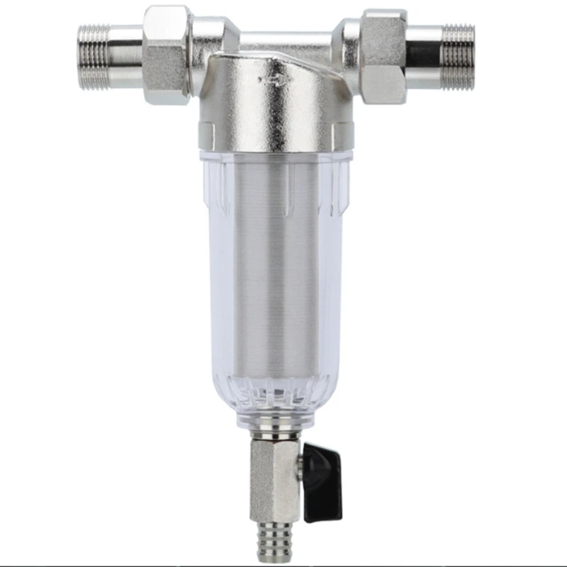 

Interface Water Filter Front Filter Backwash Filter Water Purifier Pre Filter Descaling Household Bathroom Water Descaling