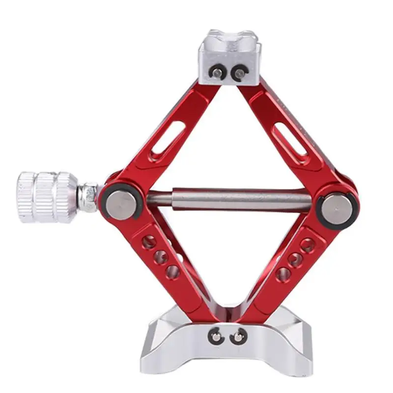 

Red Diamond 6 Tons Metal Liftable Repair Rack Jack Simulation Design Height Adjustable Samll Suitable for RC Climbing Car