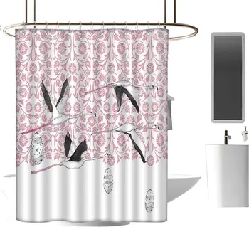 

Geometric Shower Curtain Extra Wide Shower Curtain Modern Bathroom Home Decor