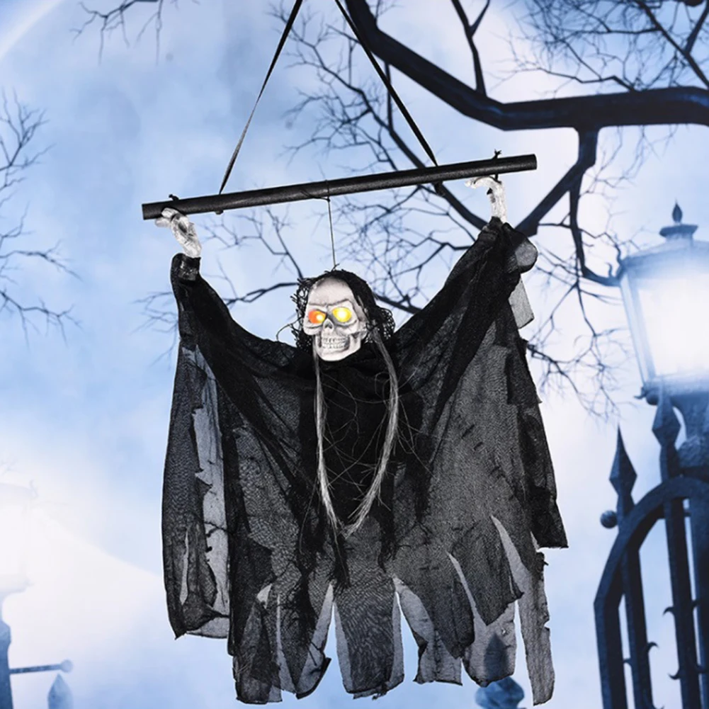 Хэллоуин Haunters маленький повесить призрак электрический реквизит ужасов