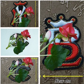 

Sew on Clothes Patches 3D Embroidery NY Badges Patches T-shirt Down Jacket Personality Beautify Patches DIY
