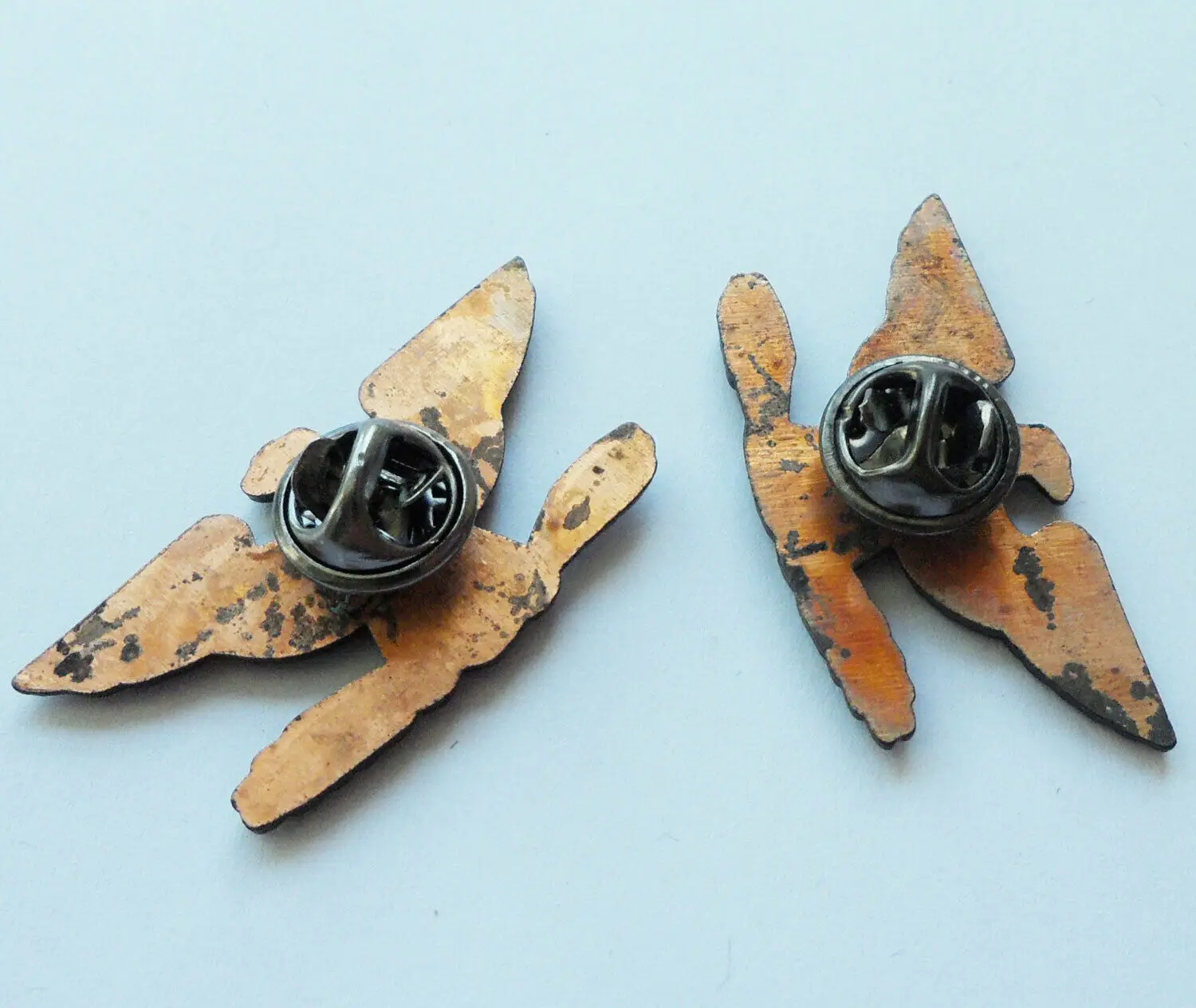 tomwang2012. United States Marine Corps USMC Subdued colonel rank insignia Pins Pair