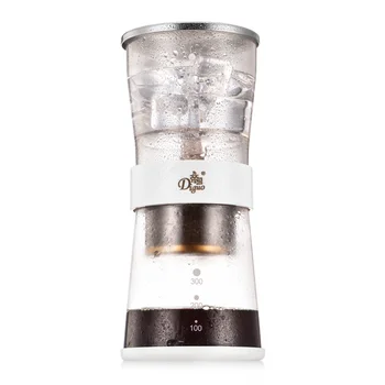 

Coffee Pot Drip Coffee Maker With Reusable Stainless Steel Filter Ice Drip Pot Household Cold Brew Glass Teapot Maker