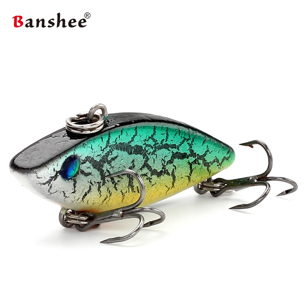 Banshee плавающая кренкбейт 40 мм 4 5 г рыболовная приманка с клинком ВИБ воблер со