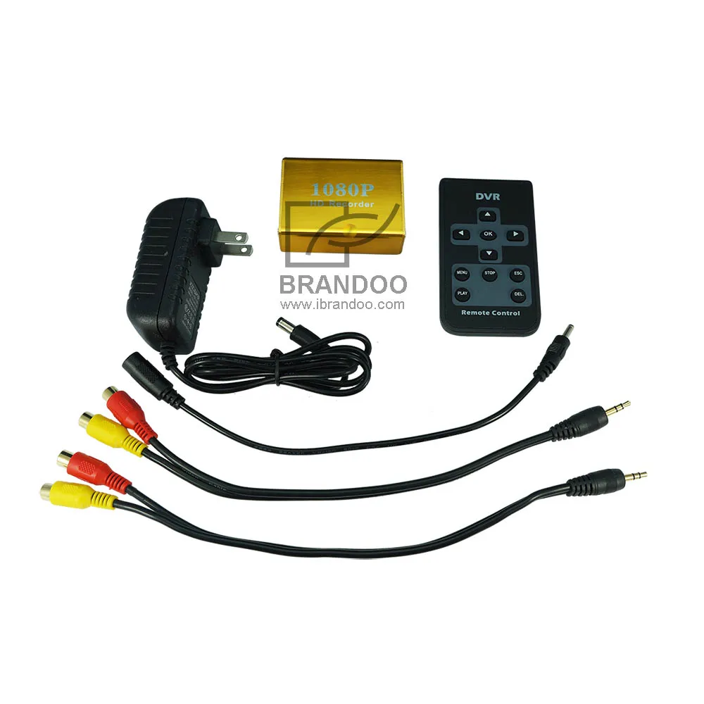 1CH 1080P SD DVR BD-3118 packing list