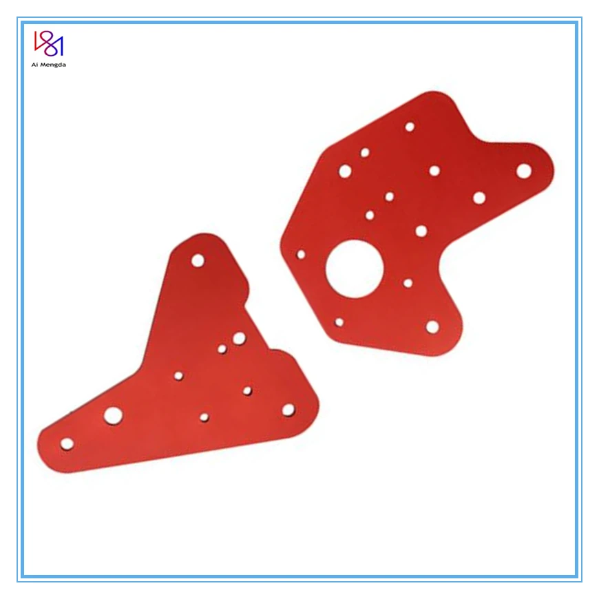 1set CR10 Ender3 Ender-3 Pro Dual Z Axis Fix Plate Mount Bracket Kit For MGN12H Linear Rails Creality 3D Printer Parts