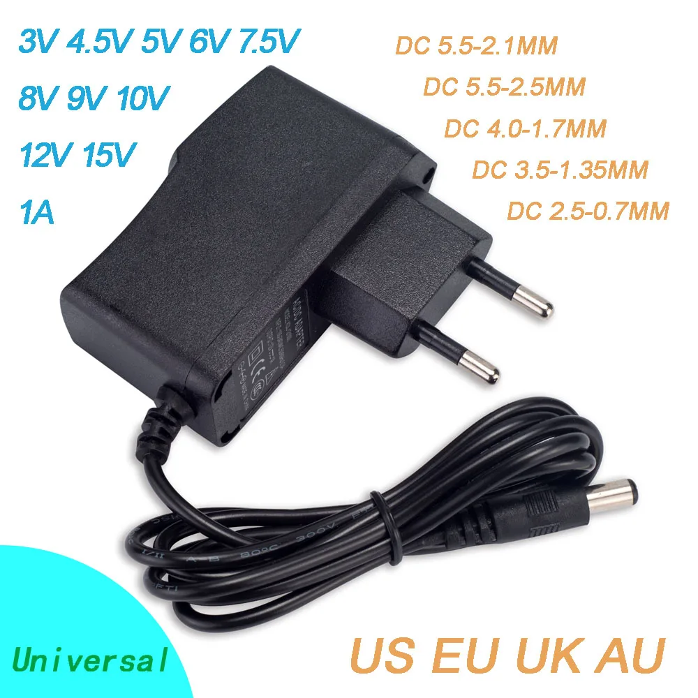 1PCS 6V 500mA/0.5A AC DC Power Adapter Charger EU For OMRON I C10 M4 I ...