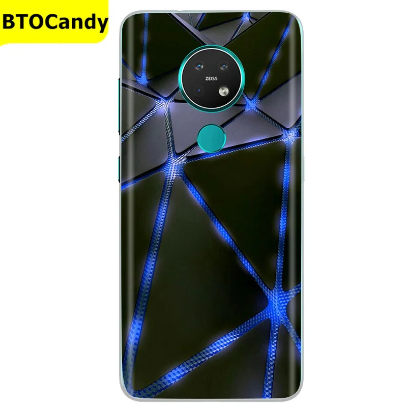 wallet cases For Nokia 7.2 Case Phone Cover Silicon Case for Nokia 6.2 7.2 TA-1196 TA-1181 Tpu Case for Nokia7.2 Nokia6.2 Nokia 1.4 Soft Case wallet cases Cases & Covers