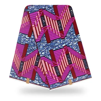 

Beautiful Wedding/Party Wax Fabric African Veritable Cotton Wax Fabric For Garment SWV605(6Yards/Lot)