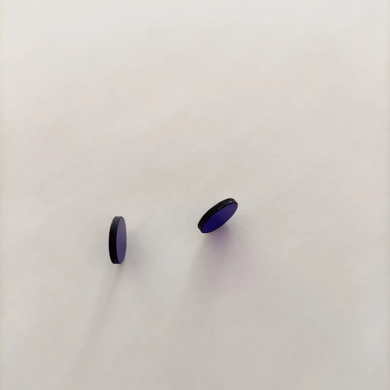 Various sizes 380nm UV IR Pass Filter ZB2 BG3 Dual Bandpass Violet GLass ir cut filter lens filter set bandpass fluorescence filter