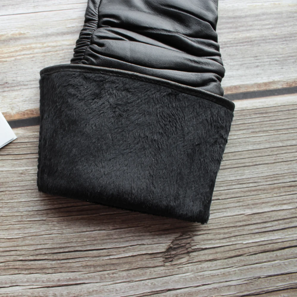 2 партнера новые длинные перчатки из овечьей кожи женские прямые стильные тонкие