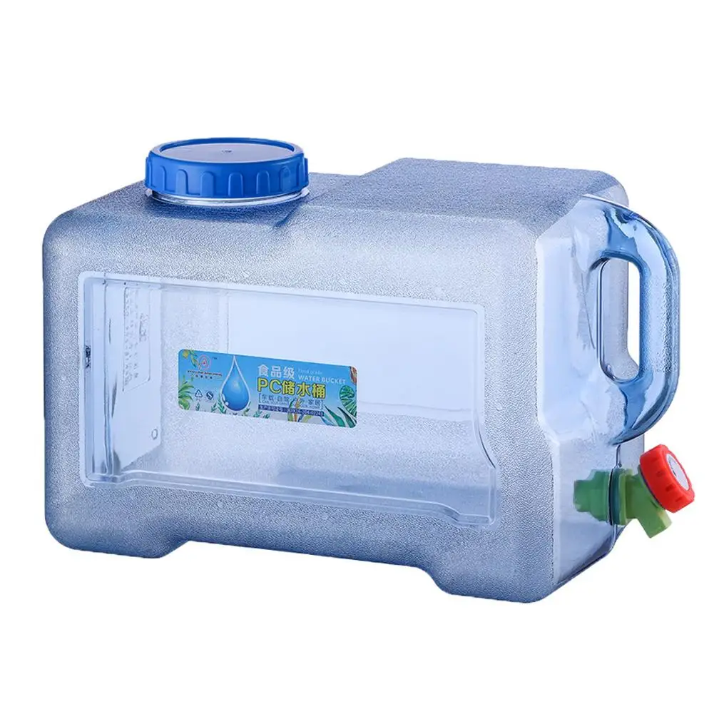 Открытая кемпинговая вода ведро 18л открытый BPA-Free многоразовые пластиковые бутылки для воды галлон кувшин контейнер для хранения пивная бочка