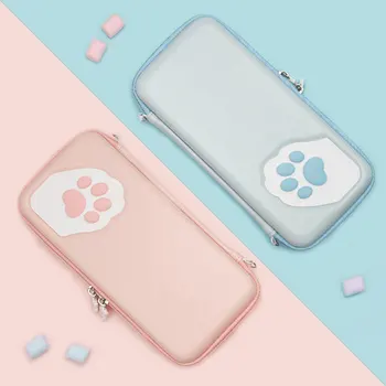 

Nintend Switch Case Cat Claw CP Storage Bag NS Silicone Hard Shell Cover Box For Nintendo Switch Lite Game Console Accessories