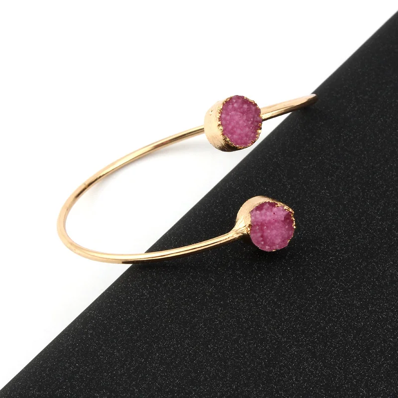 Bijoux, европейские Винтажные Ювелирные изделия, геометрические, круглые, полимерные, ассиметричные, на руку, манжета, регулируемый браслет для женщин, браслеты Bileklik