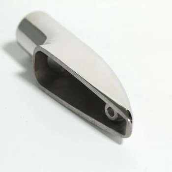 

2PCS Stainless Steel Marine Boat Hand Rail End Top Mount Hardware Fitting 7/8\\\\\\\" Durable And Practical To Use