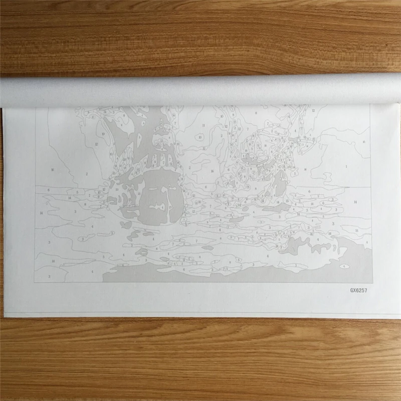 DRAWJOY каркас зонтика для женщин пейзаж DIY картина по номерам домашний Декор стены Современная картина для домашнего декора GX5582