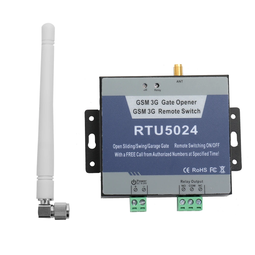 

GSM Relay SMS Call Remote Controller Gate Opener Switch For Parking System Wirelessly Access Control