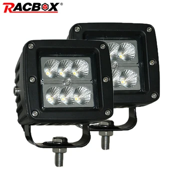 

2Pc 24w 3inch Flood Spot Beam Offroad LED Work Light Square Led For Jeep ATV UAZ 4x4 4WD Boat Truck Truck Headlight Fog Light